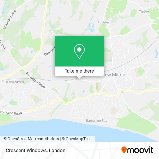 Crescent Windows map