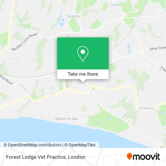 Forest Lodge Vet Practice map