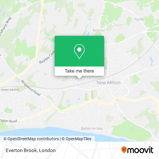 Everton Brook map