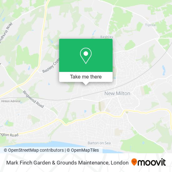 Mark Finch Garden & Grounds Maintenance map