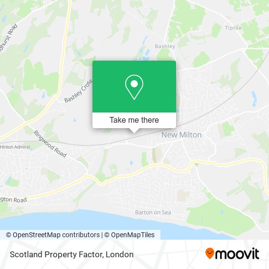 Scotland Property Factor map