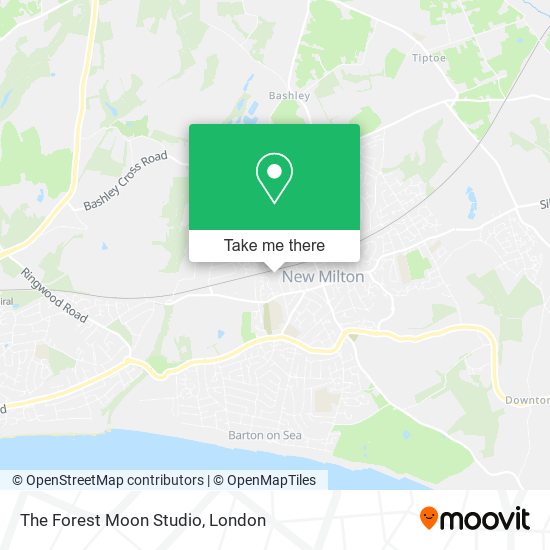 The Forest Moon Studio map