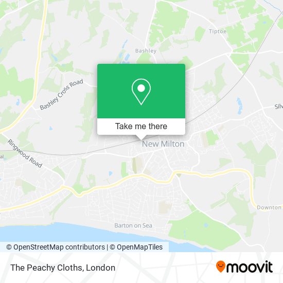 The Peachy Cloths map