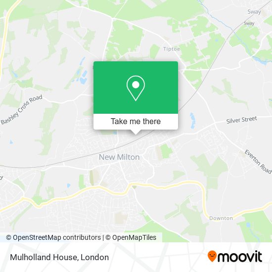 Mulholland House map