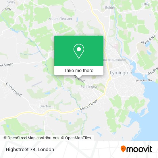 Highstreet 74 map