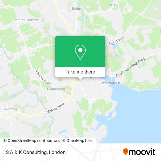 S A & K Consulting map