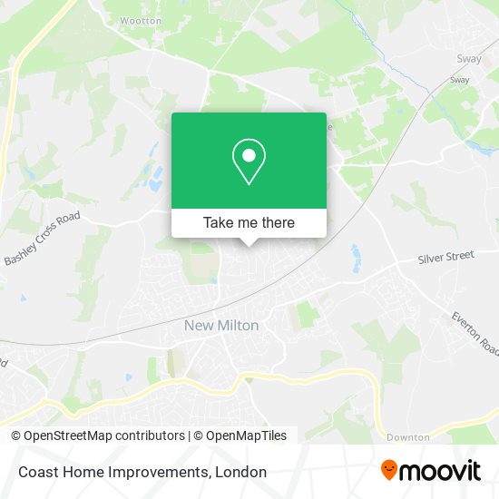Coast Home Improvements map