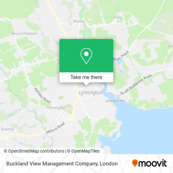 Buckland View Management Company map