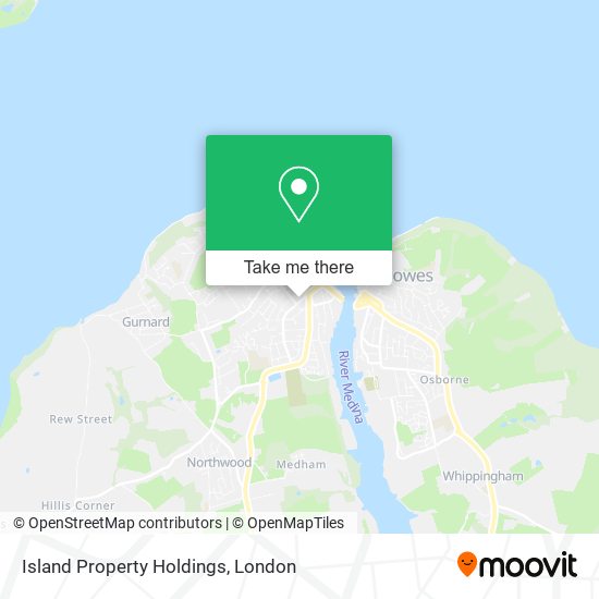 Island Property Holdings map