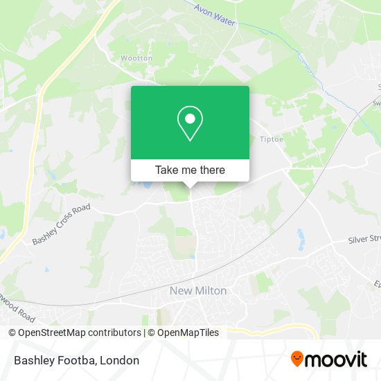 Bashley Footba map