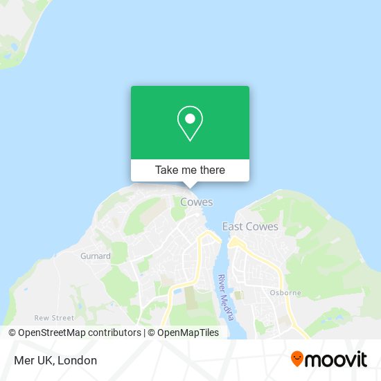 Mer UK map