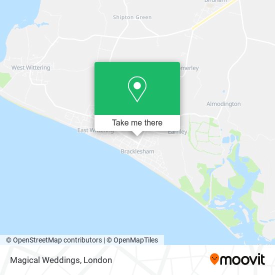 Magical Weddings map