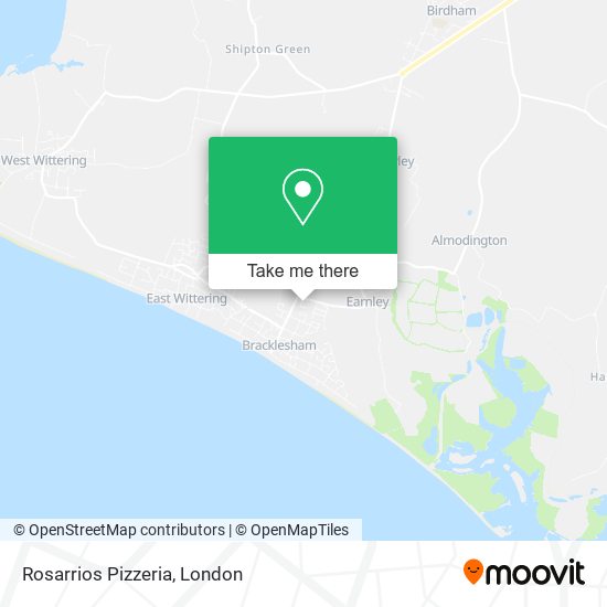 Rosarrios Pizzeria map