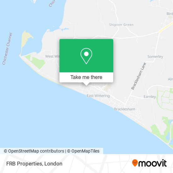 FRB Properties map