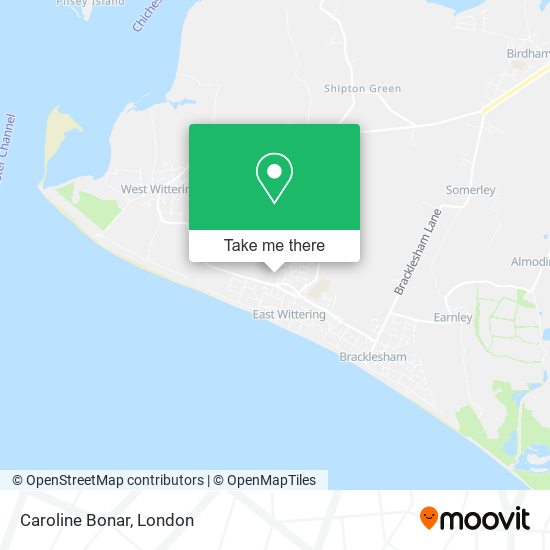 Caroline Bonar map