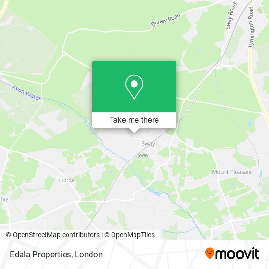 Edala Properties map