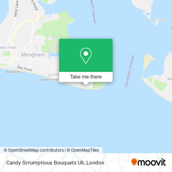 Candy Scrumptious Bouquets Uk map
