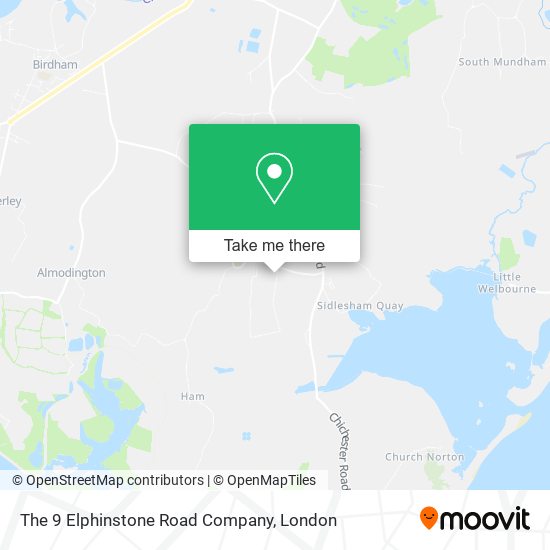 The 9 Elphinstone Road Company map