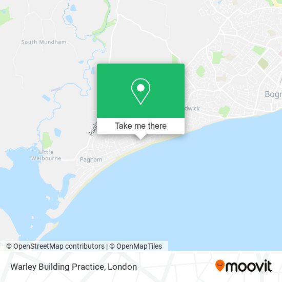 Warley Building Practice map