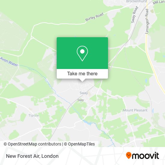 New Forest Air map
