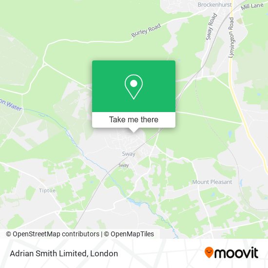 Adrian Smith Limited map