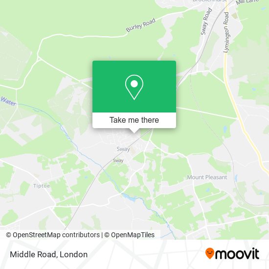 Middle Road map