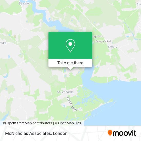 McNicholas Associates map
