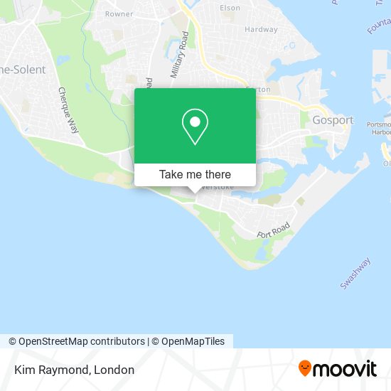 Kim Raymond map