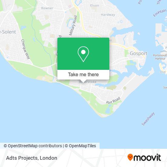 Adts Projects map