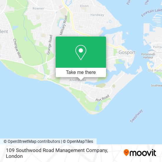 109 Southwood Road Management Company map
