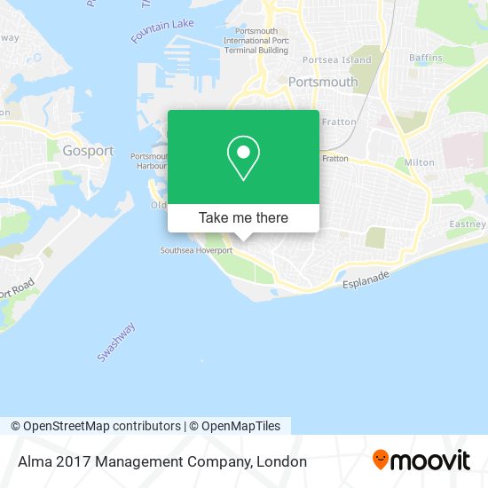 Alma 2017 Management Company map