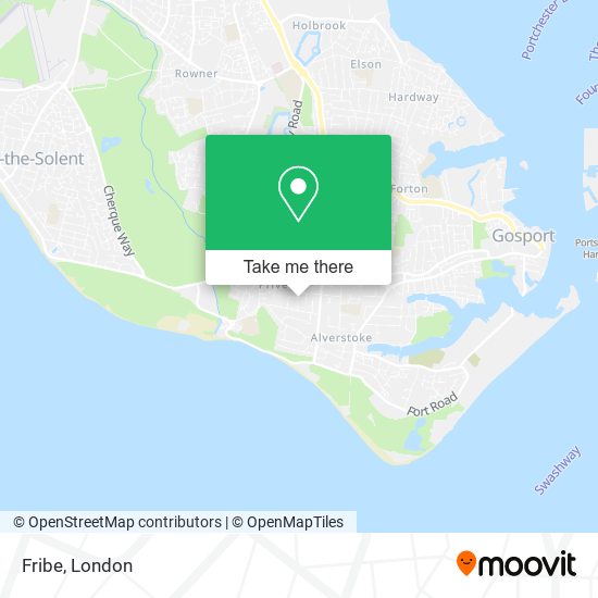 Fribe map