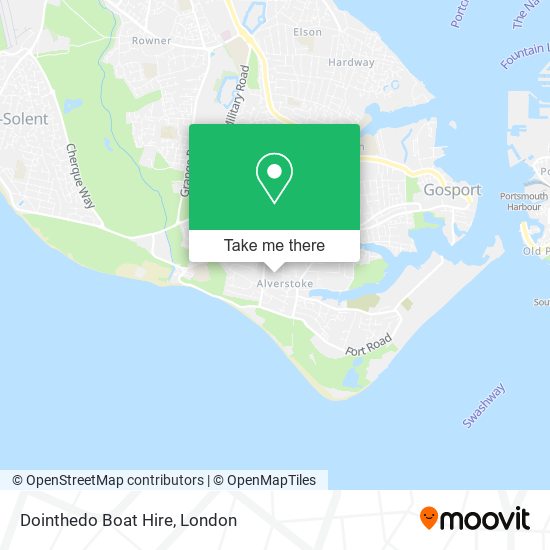 Dointhedo Boat Hire map