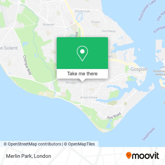 Merlin Park map