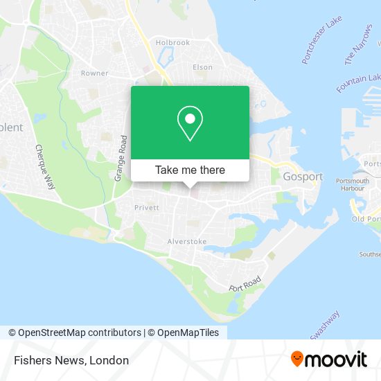 Fishers News map