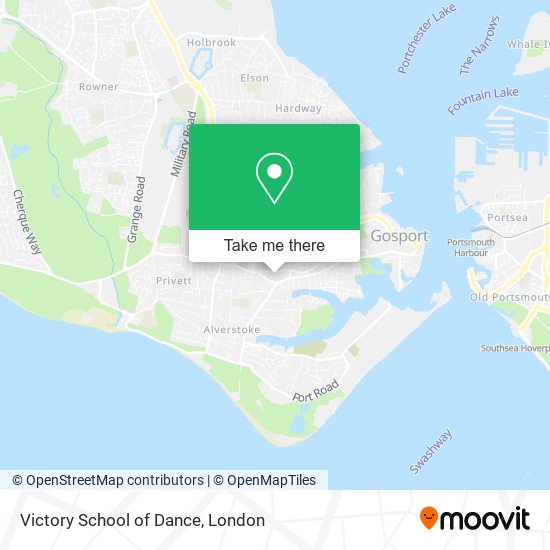 Victory School of Dance map