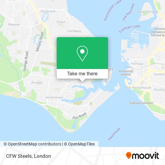 CFW Steels map