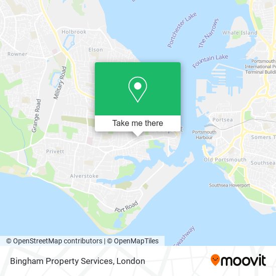 Bingham Property Services map