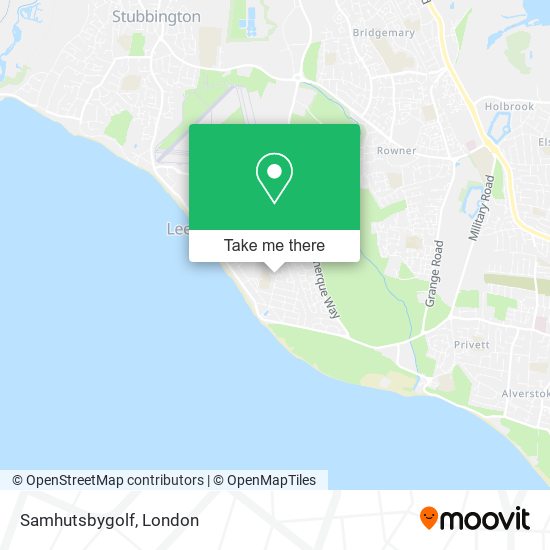 Samhutsbygolf map