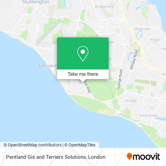 Pentland Gis and Terriers Solutions map