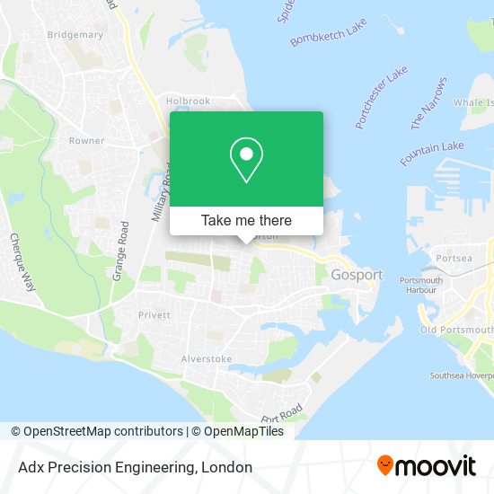 Adx Precision Engineering map