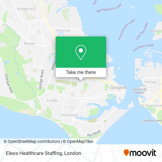 Eleos Healthcare Staffing map