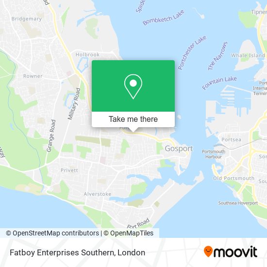 Fatboy Enterprises Southern map