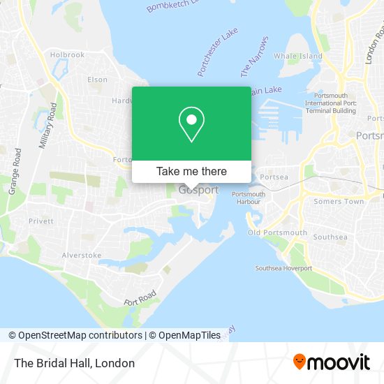 The Bridal Hall map