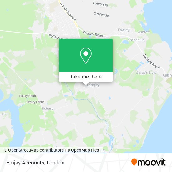 Emjay Accounts map