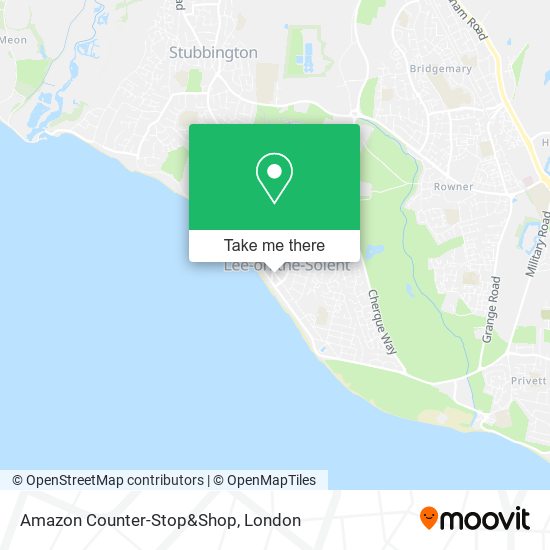Amazon Counter-Stop&Shop map