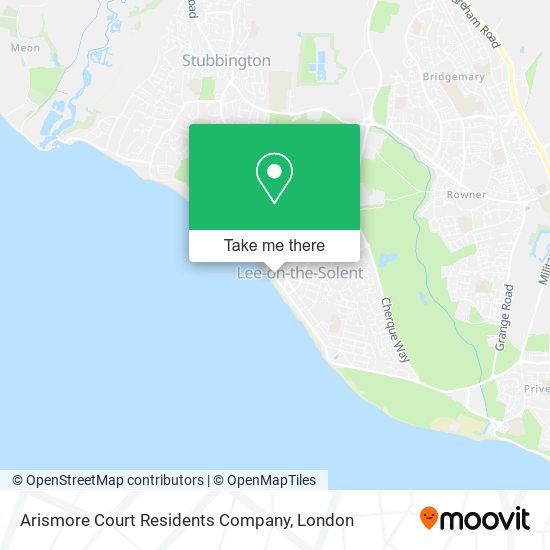 Arismore Court Residents Company map