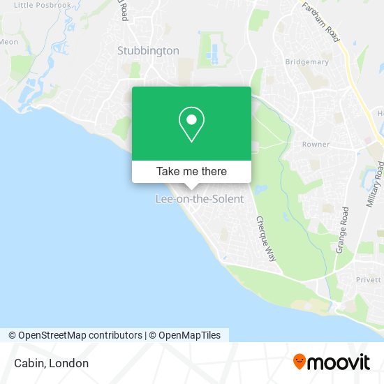 Cabin map