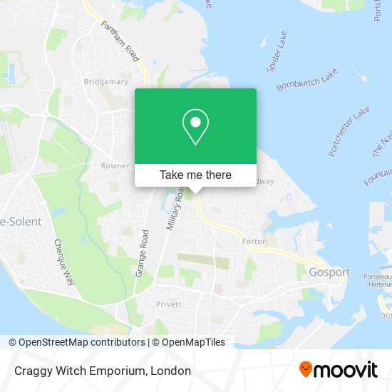 Craggy Witch Emporium map