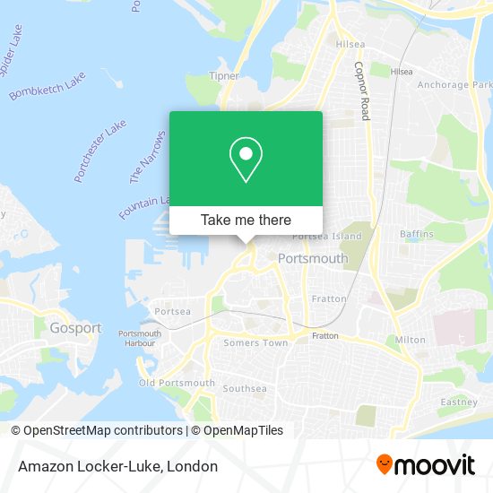 Amazon Locker-Luke map